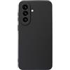 JT Berlin BackCase Pankow - Custodia in silicone morbido compatibile con Samsung Galaxy A57 5G (cover flessibile in TPU, compatibile con ricarica wireless, angoli rinforzati), colore: Nero