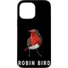 Robin Bird Outfit Custodia per iPhone 13 Pro Max Fantastico costume da pettirosso per gli amanti degli uccelli e degli animali