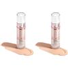 Revolution Beauty London Makeup Revolution, IRL Filter, Fondotinta Longwear, Copertura da media a totale, Finitura opaca, Durata 16 ore, F3, Toni della pelle da chiari a chiari, 23ml (Confezione da 2)