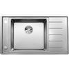 Blanco 523002 | Lavello da cucina in acciaio inossidabile ANDANO XL 6 S-IF Compact | Colore : acciaio inossidabile