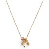 SINGULARU - Collana Pebble Family Colors. Ottone avec Placcatura in oro 18 kt et Zirconia. Gioielli da donna.