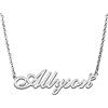 RONKAH Collana con ciondolo personalizzato con nome personalizzato con cuore collana personalizzata miglior regalo per le donne Natale San Valentino festa della mamma compleanno AU