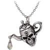 Alchemy Gothic Poison Brew Teapot Unisex Collana Colore Argento Peltro