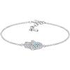Elli Bracciale da Donna in Argento 925 con Mano di Fatima Hamsa