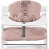 hauck Highchair Pad Select, Disney Minie Mouse Rosa Mussola - Cuscino per Bambini 6-36 Mesi - Accessorio Compatibile con Seggiolone Pappa Alpha+, Beta+ e Arketa - Antiscivolo e Imbottitura Soffice