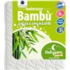 Babysom - Materasso Lettino Bambino | Bambù Naturale | 70x140 cm | Altezza 10cm | Antiacari | Antisoffoco e Traspirante | Sfoderabile
