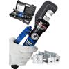 AMZCNC Pinza crimpatrice idraulica da 8 tonnellate, pinza 4-70 mm² pinza per capicorda con 9 paia di matrici (Pinza crimpatrice(4-70mm²))