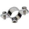 FORNITURE ZAMBON SUPPORTO A COLLARE ACCIAIO INOX A2 AISI 304 PER BLOCCAGGI - 1 1/2