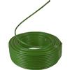 YDJIANCAI Rotolo Di Tubo Verde 16,4 Piedi Per Fiori Giganti, Modanatura In Plastica Piegabile In Alluminio In Pvc, Tubo Di Modanatura In Plastica In Alluminio Forarge Fiori Finti Ste(Size:16.4ft/5m,Color:18mm)