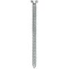 puntoluceled [100 Pezzi] Viti Turbovite Torx per calcestruzzo (6 lobi) Professionale, Vite testa piana svasata ancoraggio diretto senza tassello - filetto Hi-Lo - acciaio zincato diametro O 7,5 mm (O 7.5x110 mm)