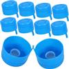 Lurrose 25 pezzi Tappi per Boccioni Acqua Copertura Riutilizzabile con Guarnizione Antigoccia Compatibile con Dispenser e Contenitori Bevande Casa e Ufficio