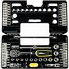 WGB Das Werkzeug Set da 57 pezzi, set da ¼, set di chiavi a cricchetto, inserti per chiavi a bussola, punte