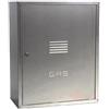 ODM Termobrico CASSETTA PER CONTATORE GAS GENIA IN LAMIERA ZINCATA -Varie Misure- (H 70x L 50x P 24)