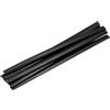 QUARKZMAN 10PCS Bacchette Di Saldatura Plastica Nere 9.5mm x 200mm HDPE Nastro Piatto Di Saldatura Plastica Per Riparazione Serbatoi D'Acqua Pedane Carrelli Bidoni(0.4inch x 8inch)