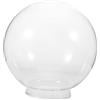 DECOMELODY Paralume a Sfera in Vetro Trasparente da 15 Cm Paralume di Ricambio a Sfera per Lampada da Terra Tavolo e Sospensione in Vetro per Illuminazione Domestica