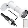 Mumjooyi Spioncino per Porta Ø16 mm Occhio Magico Grandangolo da 200° Spioncino Ottone Porta Blindata con Coperchio per il montaggio su porte da 35-60 mm