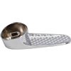Todikaper Maniglia per rubinetto doccia in lega di zinco maniglia per rubinetto dell'acqua maniglie per cucina bagno cromato (6#)