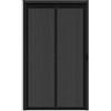 Terryshop74 Zanzariera Magnetica Nera per Porta 140x240 cm con Chiusura Automatica Magnetica | Rete Anti Insetti con Velcro Adesivo | Installazione Rapida per Balconi, Terrazze e Porte Finestre