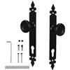 KOTARBAU® maniglia per porta pomello per porta set maniglia per porta per porte cancelli cartello 90 mm PZ