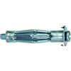 Fischer Tassello in metallo HM 6X80 S con vite metrica per lastre e pannelli, 50 pezzi