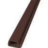 nextradeitalia 2PZ PROFILO ZANZARIERA LINEA C SANGIORGIO PVC MARRONE RAL 8017 MT 2.5