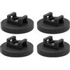 NIYATA 4 fascette magnetiche, organizer per cavi da 43 mm, supporto magnetico per cavi, per auto, ufficio e casa