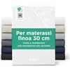 Bedsure Lenzuolo con Angoli 140x200cm - Microfibra Oeko-TEX Fino a 30cm per Letto a Molle e Materassi Spessi, Traspirante e Asciugatura Rapida per l'estate, Lenzuolo Telo con Elastico, Bianco
