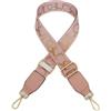 YMYGCC Tracolla regolabile in tela for borse Cintura da 3,8 cm di larghezza ricambio Accessori for(Pink)