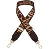 YMYGCC Tracolla regolabile in tela for borse Cintura da 3,8 cm di larghezza ricambio Accessori for(Coffee)
