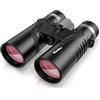 WarMax 10X42 HD binocolo per adulti ad alta potenza (nero) | Binocolo impermeabile con prisma BAK4 e lente FMC per bird watching, caccia, viaggi, sport all'aria aperta