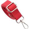 YMYGCC Tracolla larga di ricambio for borsa a tracolla for borse Accessori messenger donna in nylon(Red)