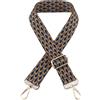 YMYGCC Tracolla larga da 3,8 cm for borse a tracolla donna Cinghie di ricambio Ajust Lunghezza 75-145 CM Borse cintura in nylon Accessori(Color 10)