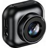fesoklaf Mini videocamera 2K per il corpo in POV a mani libere con microfono magnetico indossabile IP66 impermeabile per pollice Videoregistratore video portatile per sport lavoro viaggi ciclismo