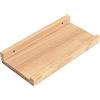 Waigg Kii Mensola Galleggiante in Legno, Mensola da Parete Appendibile per Soggiorno, Cucina, Camera da Letto, Bagno, Ufficio (12 * 30 cm, A)