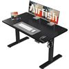 Airfish Scrivania regolabile in altezza 73-118 cm, 120x60 cm, USB, memoria