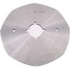 CKPSMS Marca - Coltello in acciaio legato da 100 mm per tessuto di stoffa/macchina taglierina elettrica in pelle (dimensioni: RS-100 100 mm)