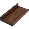 Waigg Kii Mensola Galleggiante in Legno, Mensola da Parete Appendibile per Soggiorno, Cucina, Camera da Letto, Bagno, Ufficio (30 * 12 cm, B)