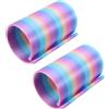 HINTRMENT Clip Porta Rotolo Anello Organizzatore per Tela da Pittura in Plastico 2 Pezzi Stabile e Grande capacità per Diamond Art e Ricamo Durante la Pittura