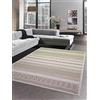 CARPETIA Tappeto Sisal Interni ed Esterni Balcone Cucina Terrazza Soggiorno - Motivo di Rombi Diamanti - Beige Größe 160x220 cm