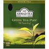 Ahmad Tea - Green Tea Pure Tè Verde Naturale in Bustine, Miscela di Tè Cinesi Selezionati, Gusto Delicato e Rinfrescante, 100 Bustine