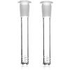 RORA 12 cm Lunghezza 2 Pezzi Vetro Downstem Diffusore Adattatore Diffusore Down Stem per Glass Bong Accessori