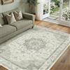 PureCozy Tappeto Salotto 140x200cm Verde Vintage