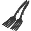 DIYEAH Forchettone in Silicone per Cucina 2 Pezzi Utensili Cucina Silicone Resistenti e Sicuri per Cucinare Pasta