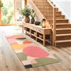 Astra Tappeto passatoia antiscivolo per corridoio, grafica colorata, 50 x 150 cm, lavabile, design moderno, estremamente assorbente, lavabile a 30 °C
