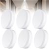 GOMETY Set di 6 lampadine GX53 LED bianco caldo, 3000 K 7 W sostituisce una lampadina alogena, 700 LM GX53 Faretto LED da incasso, lampadina LED spot per armadi non dimmerabili per lampada da lettura
