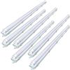 Izrielar 6x Luce a prova di umidità LED, 120CM 24W Tubo LED, IP65 Impermeabile, Luce per Garage Cantina Officina Ambienti Umidi Bagno Ufficio Magazzino Stanza Hobby, Bianco Freddo 6000K 2400LM