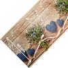 Olivo Tappeti OLIVO.shop Tappeto Cucina Antiscivolo Lavabile, Tappeto Passatoia Cucina in Pvc, Gomma Antimacchia, Passatoia Cucina Moderna, Passatoia su Misura JOKE (JEANS, 50x130 cm)