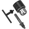 QWORK® Mandrino trapano, adattatore mandrino da Ø 1,5-13 mm, accessorio martello perforatore