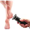 I.B.N Rimozione calli elettrico dei piedi (velocità regolabile) Callus Remover Callus Callus Remover Elettrico, Cura dei Piedi Calli Rimozione Calli Elettrico Con 60 Carta vetrata di ricambio (FCR-1 Nero)