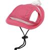 CAPASTEC Cappello Da Sole Per Cane All'Aperto Con Visiera Regolabile Fori
